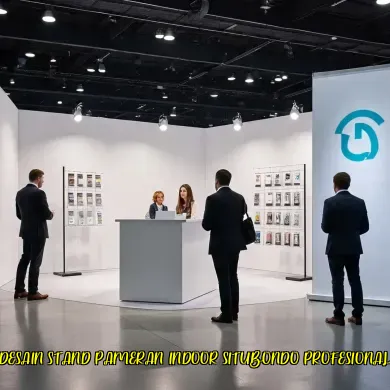 desain stand pameran indoor situbondo profesional